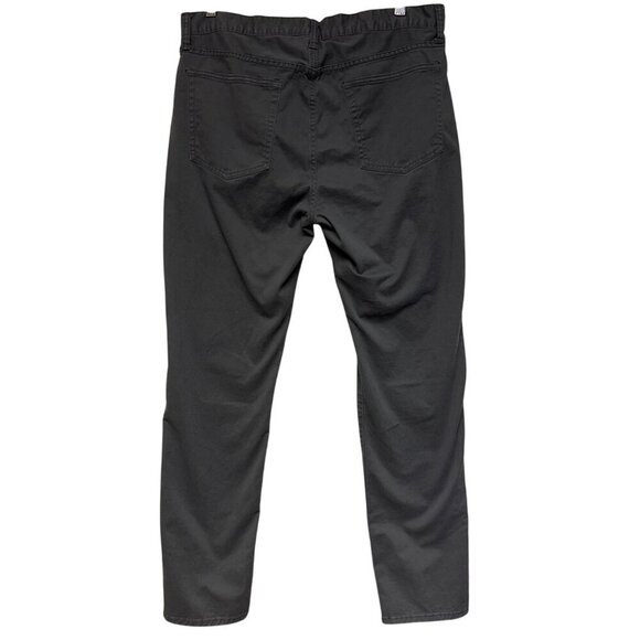 Gap Men's Pants Denim Slim Fit Grey Green Straight Leg Casual Size 34 - Picture 4 of 8